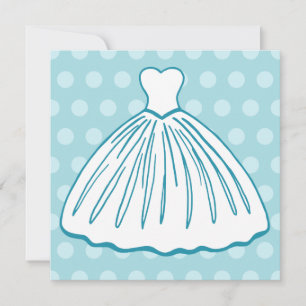 Invitations de robe mariage