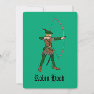 Invitations de Robin Hood Party