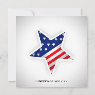 Invitations de Star 4 juillet Party