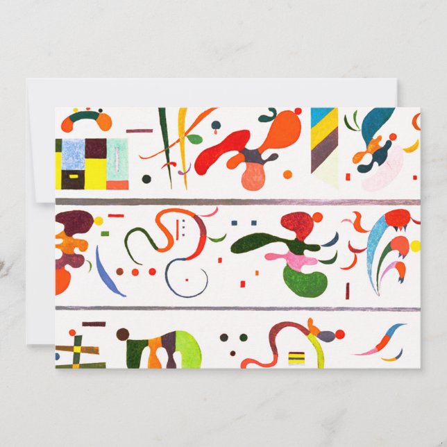 Invitations de succession de Kandinsky (Devant)