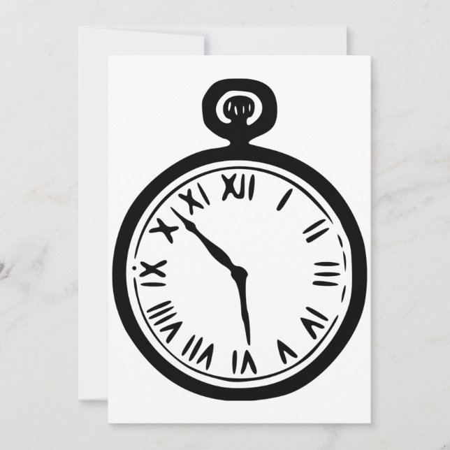 Invitations de surveillance de poche (Devant)