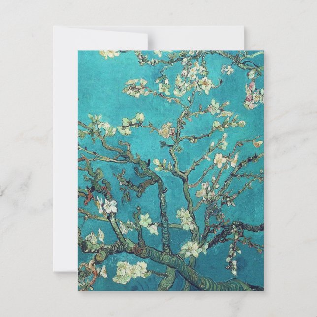 Invitations de Van Gogh Almond Blossoms (Devant)