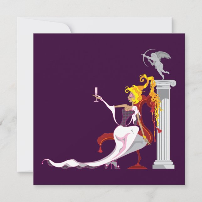Invitations de Vénus et d'eros (Devant)