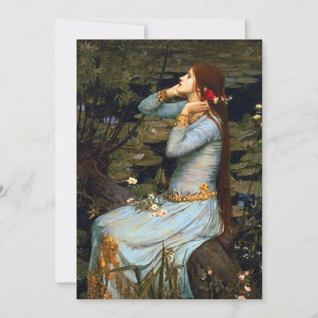 Invitations de Waterhouse Ophelia (Devant)