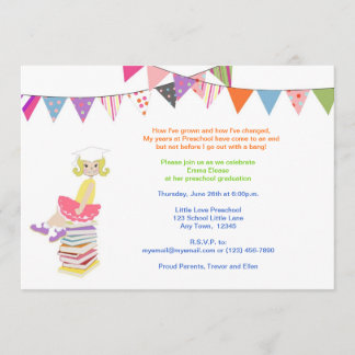 Invitations d'école maternelle ou de jardin