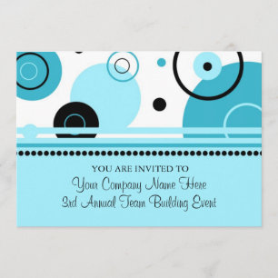 Invitations d'entreprise d'événement de