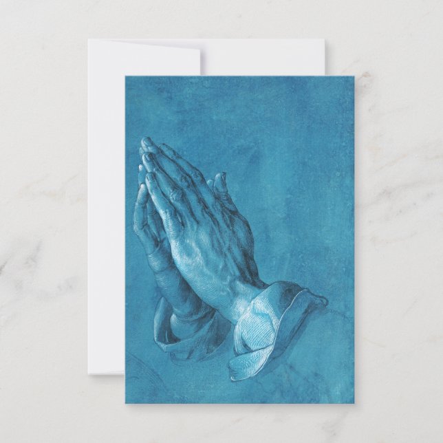 Invitations des mains de prière (Devant)