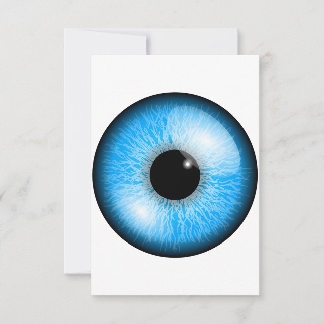 Invitations des yeux bleus (Devant)