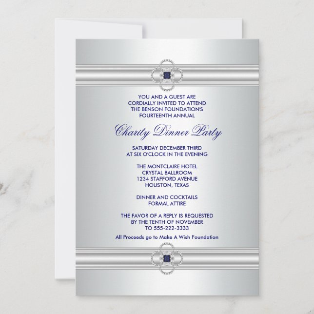 Invitations d'événements de fête d'entreprise (Devant)