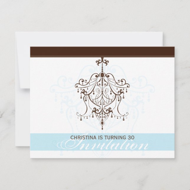 INVITATIONS d'événements spéciaux :: lustre 3L (Devant)