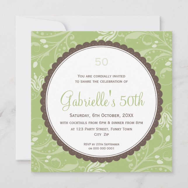 INVITATIONS d'événements spéciaux :: pétoncle rond (Devant)