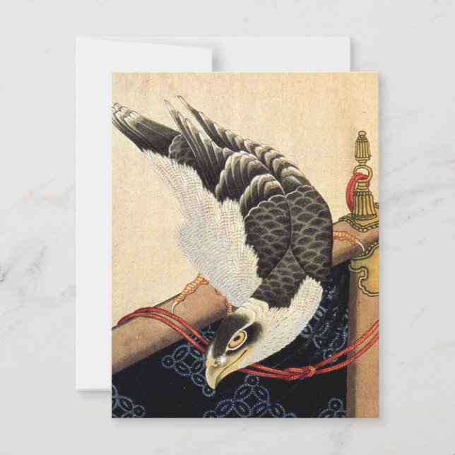 Invitations d'Hawks de Hokusai (Devant)