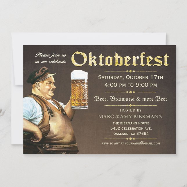 Invitations d'Oktoberfest (cru) v.1 (Devant)