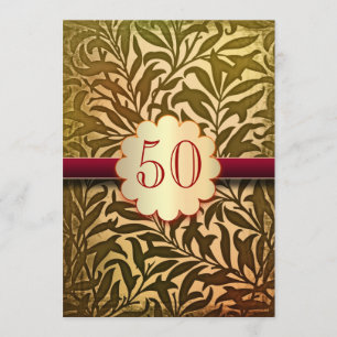 Invitations du 50e anniversaire d'or