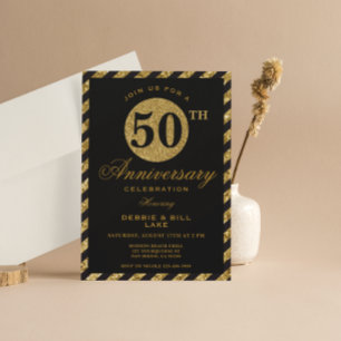 Invitations du 50e anniversaire du Mariage