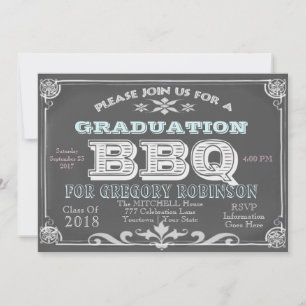 Invitations du barbecue du tableau de bord du dipl