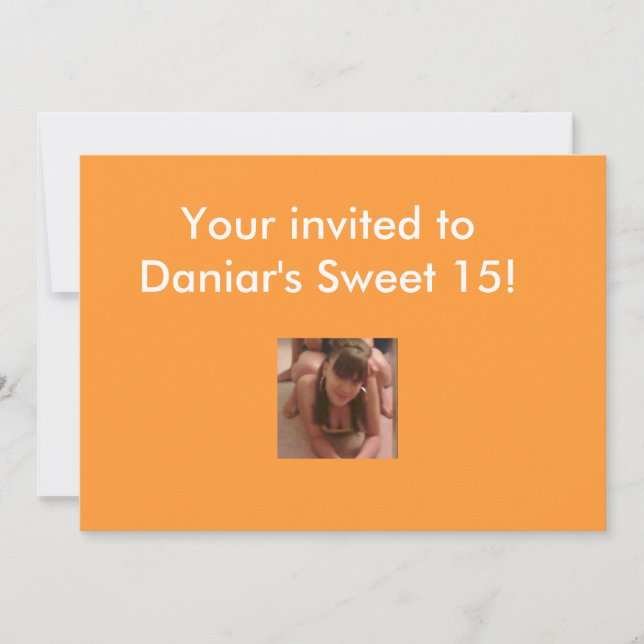 Invitations du bonbon 15-16 (Devant)