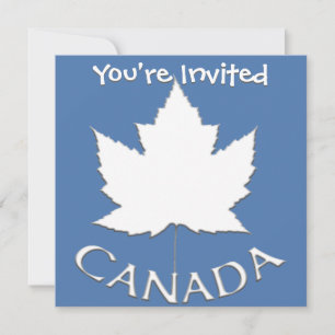 Invitations du Canada Cartes RSVP personnalisées d