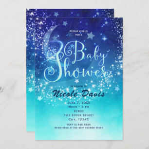Invitations du ciel étoilé de Baby shower