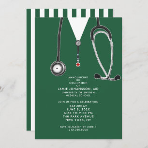 Invitations du Docteur Graduation
