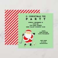 Invitations du Golf Party