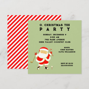 Invitations du Golf Party