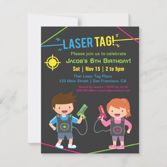 Invitations du groupe de Anniversaires de enfants  (Devant)
