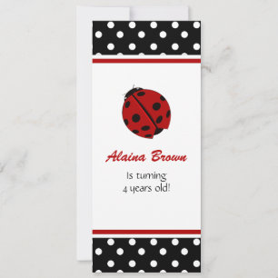Invitations du groupe Ladybug
