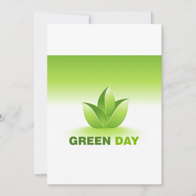 Invitations du Jour Vert (Devant)