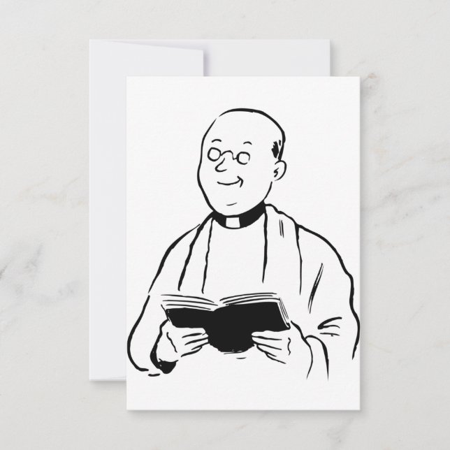 Invitations du ministre de l'Église (Devant)