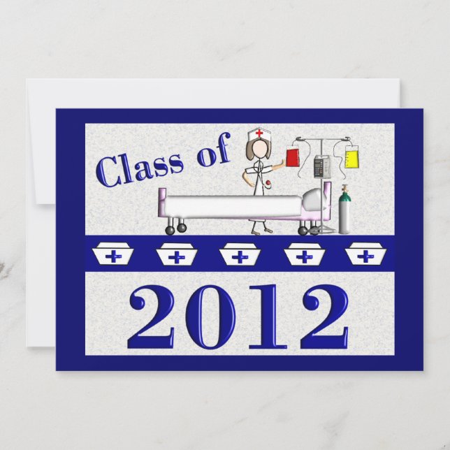 Invitations du parti de diplômés en infirmières 20 (Devant)