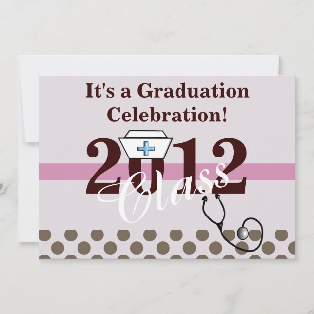 Invitations du parti de diplômés en infirmières 20 (Devant)