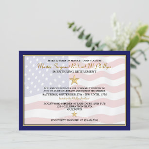 Invitations du parti de retraite militaire