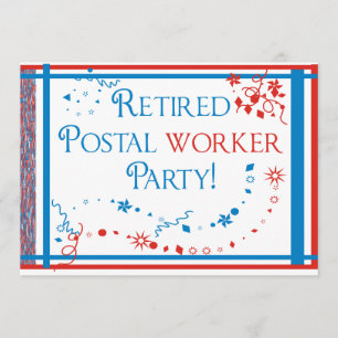 Invitations du parti des travailleurs postaux retr