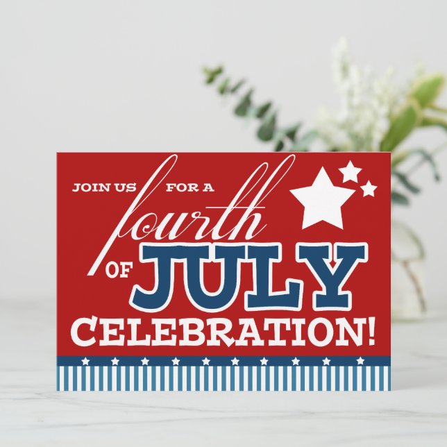 Invitations du parti du 4 juillet (Debout devant)