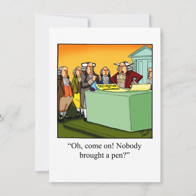 Invitations Du Parti Du 4 Juillet "Spectickles" (Devant)