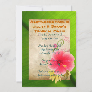 Invitations du parti Luau