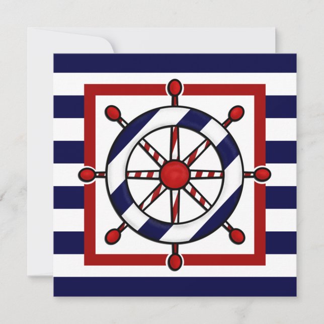 Invitations du parti nautique (Devant)
