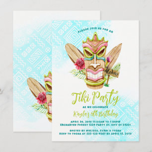 Invitations du parti Tiki