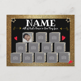 Invitations du premier anniversaire