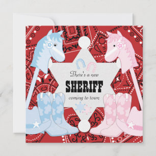 Invitations du Sheriff Cowboy à la Revedette de ge