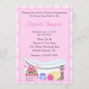 Invitations du spa