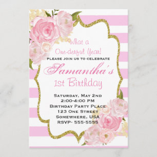 Invitations d'une année