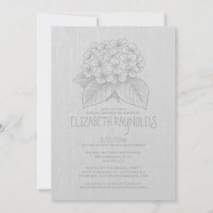 Invitations élégantes de Fête de la mariée de