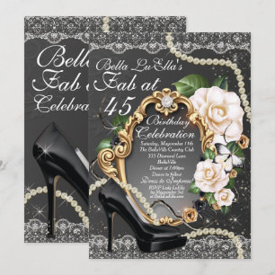 Invitations élégantes sophistiquées de partie