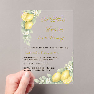 INVITATIONS EN ACRYLIQUE 