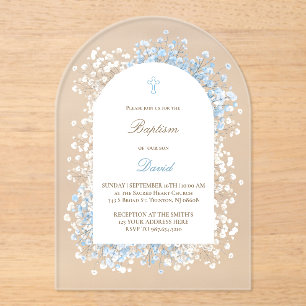 INVITATIONS EN ACRYLIQUE 