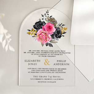 INVITATIONS EN ACRYLIQUE