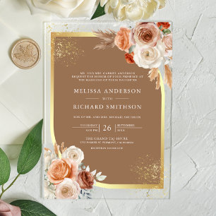 INVITATIONS EN ACRYLIQUE