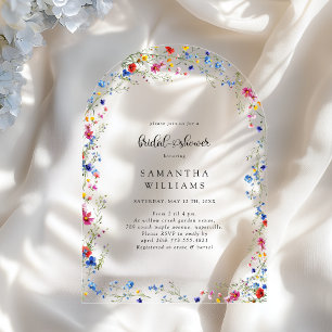 INVITATIONS EN ACRYLIQUE 
